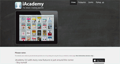 Desktop Screenshot of iacademy.mobi