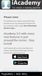 Mobile Screenshot of iacademy.mobi