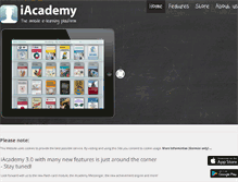 Tablet Screenshot of iacademy.mobi